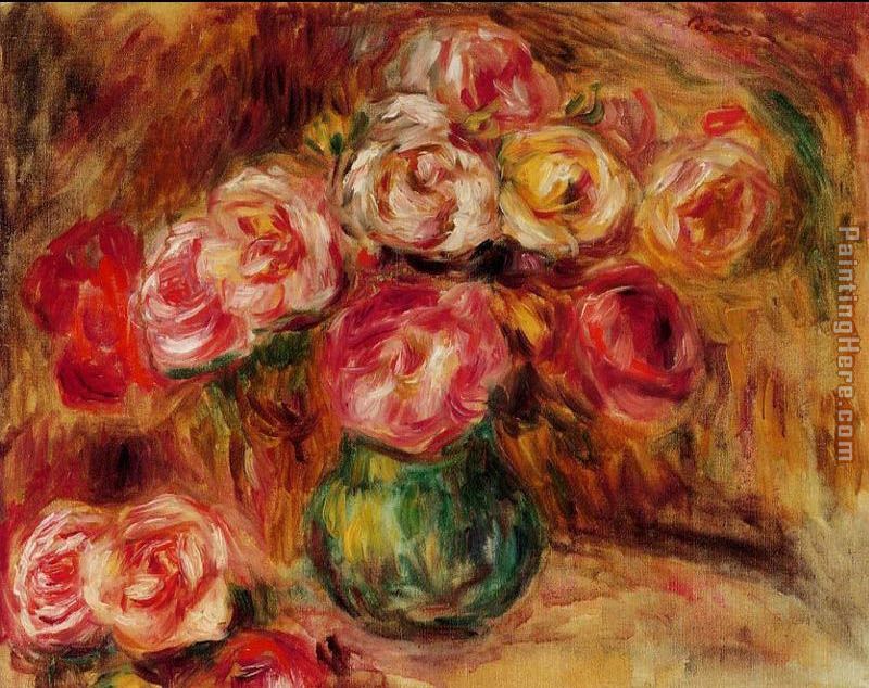 Vase of Flowers II painting - Pierre Auguste Renoir Vase of Flowers II art painting